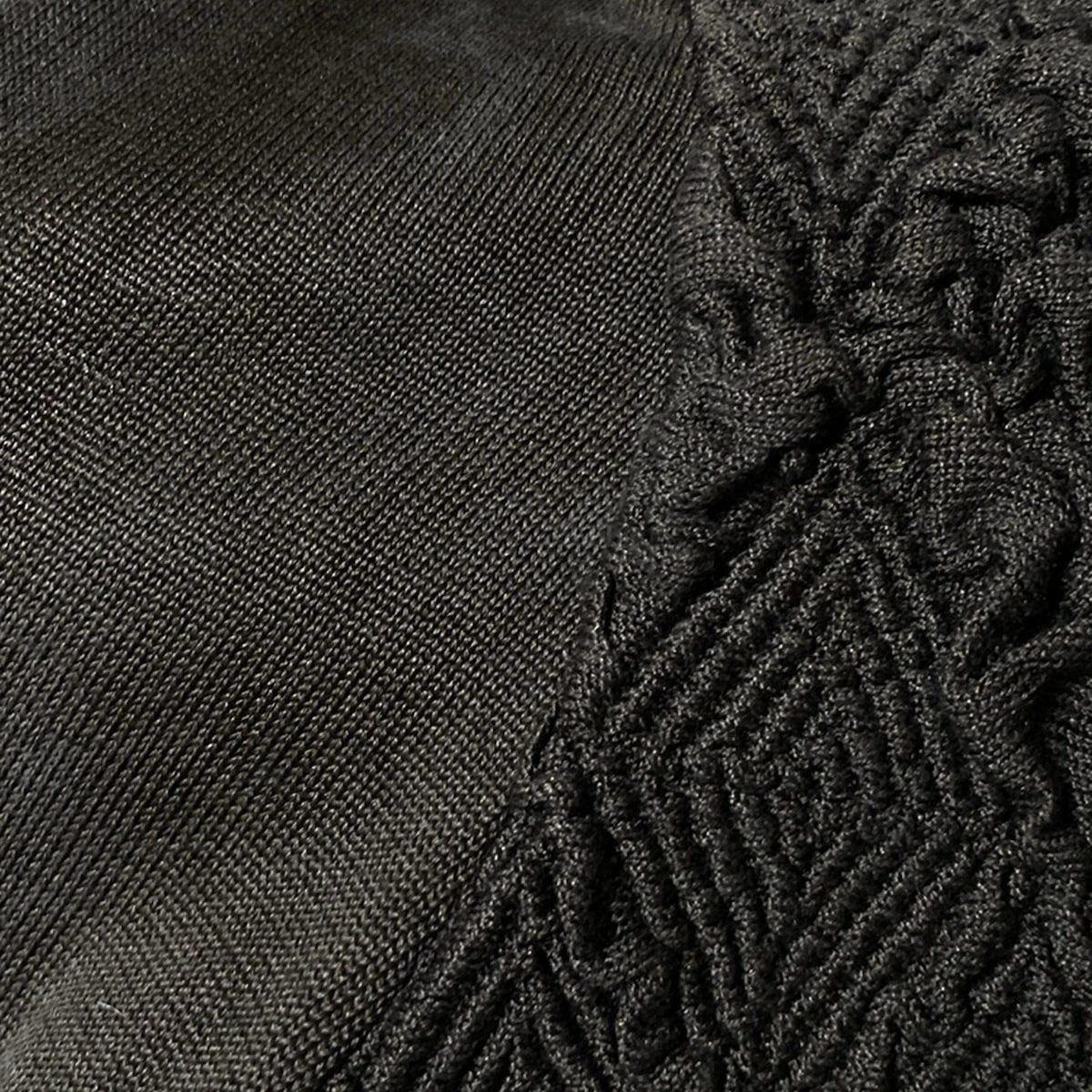  フォクシー カーディガン サイズ42 L レディース - 19154 ダークブラウン 長袖 ジップアップ シルク ジャガード Wジップ 長袖 カーディガン ボレロ アンサンブル