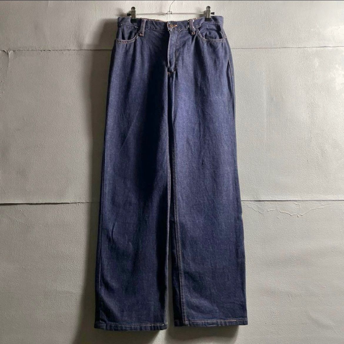 60s デニムパンツ ジーンズ 濃紺 501 形状 50s ヴィンテージ
