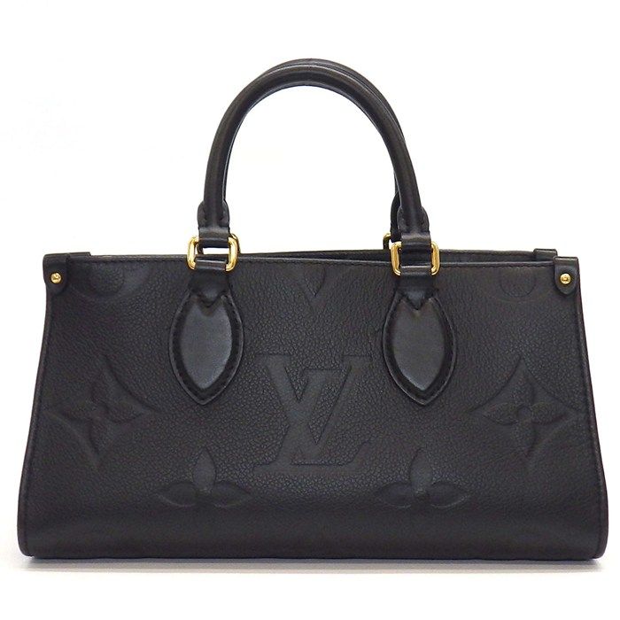 ルイ ヴィトン LOUIS VUITTON ハンドバッグ オンザゴー EW M 23640 ノワール モノグラム アンプラント グレインカウハイドレザー