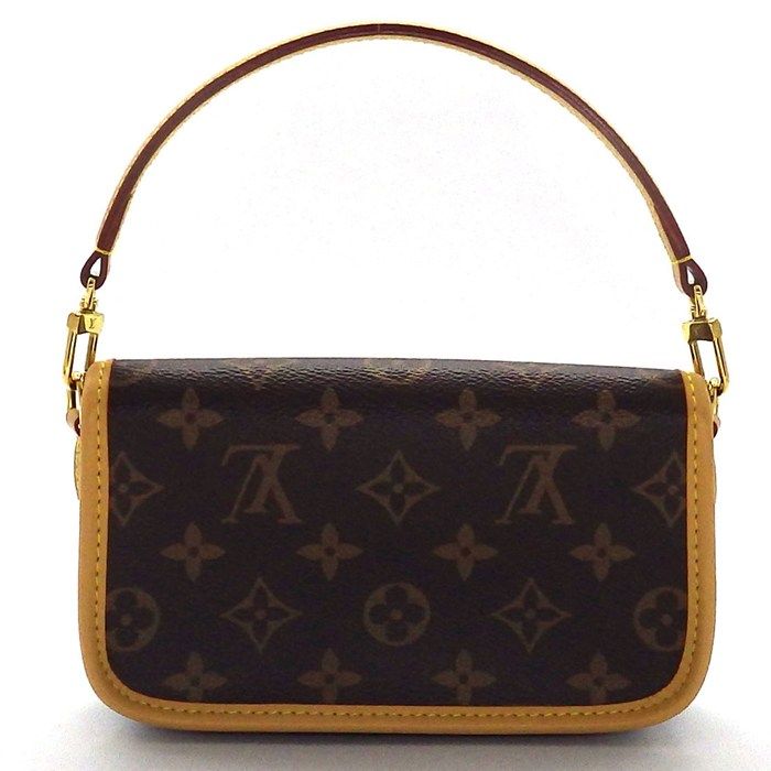 ルイ ヴィトン LOUIS VUITTON ハンドバッグ ショルダーバッグ ナノ ディアヌ M 83298 モノグラム キャンバス ベージュレザー
