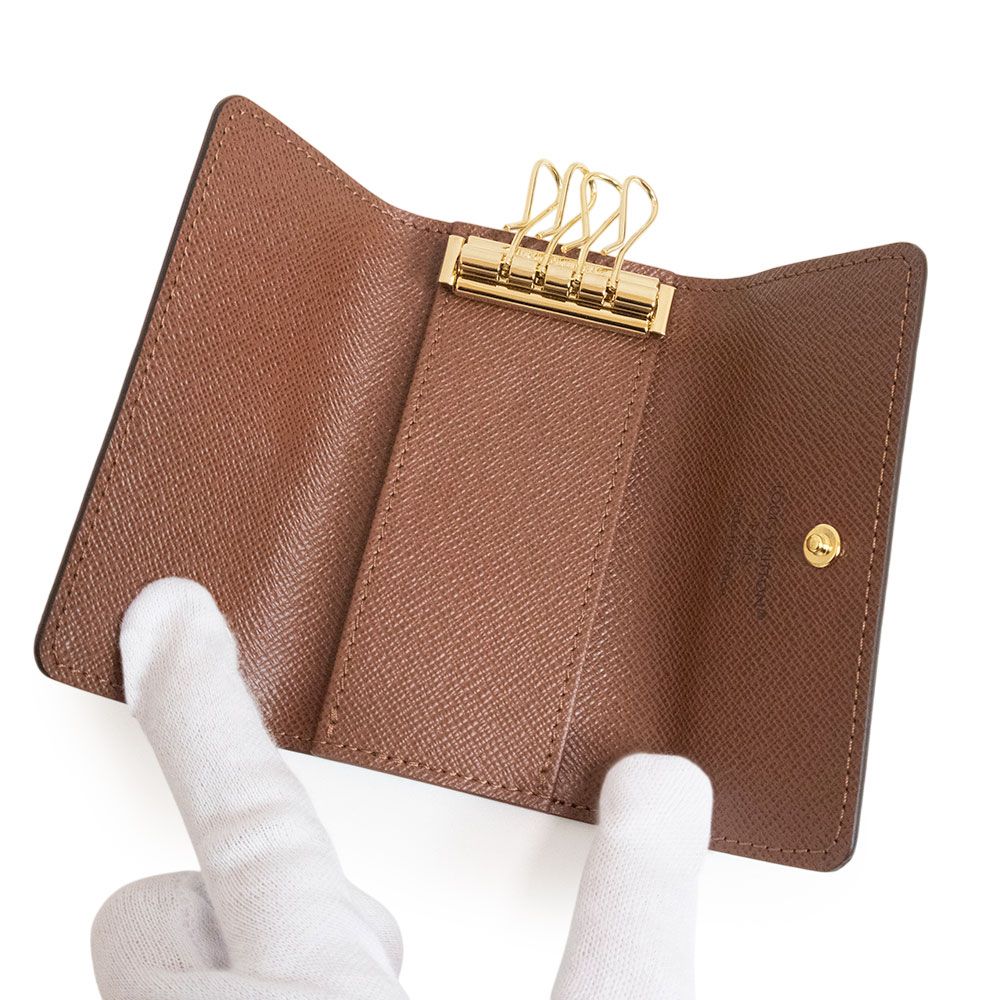 ルイ ヴィトン ミュルティクレ 4 キーケース モノグラム ブラウン ゴールド金具 M 62631 69517 LOUIS VUITTON