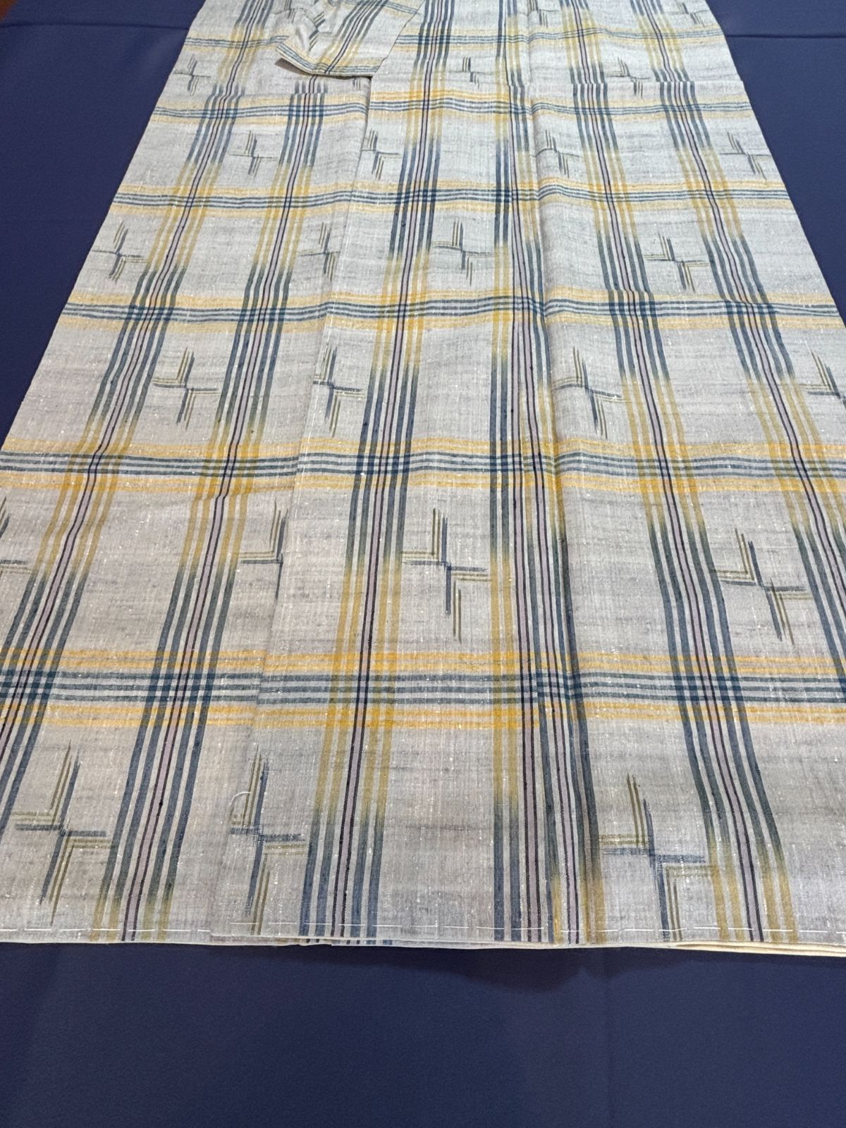  きもの蔵 ゆきやま紬 袷きもの 未着用 紬 着物