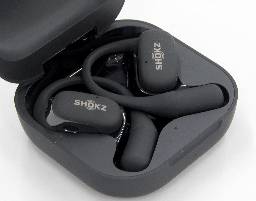 Shokz ショックス ワイヤレスイヤフォン イヤホン OpenFit SKZ-EP-000020 ブラック bluetooth5.2