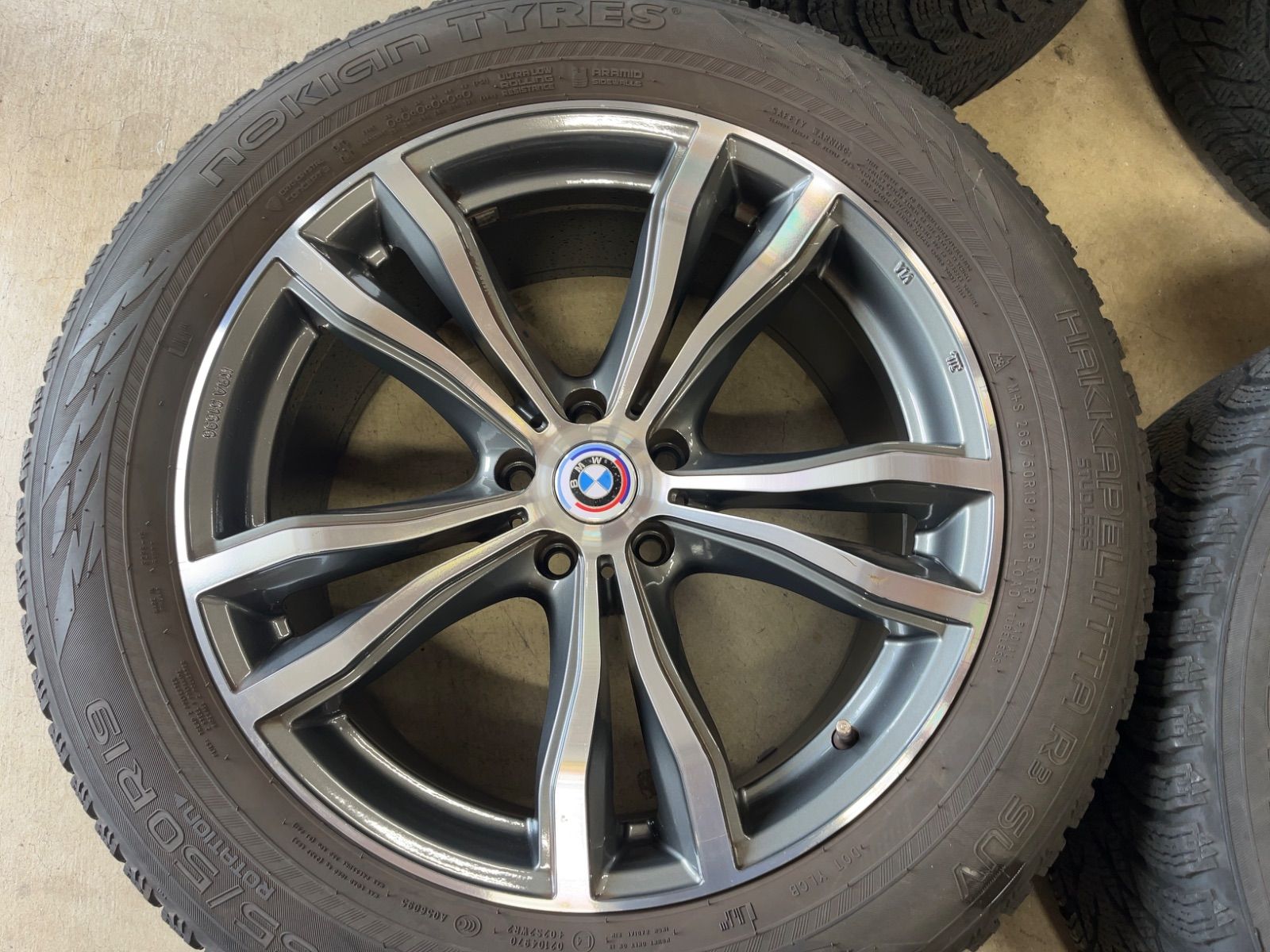 BMW X 5 G 05 6 06 ノキアン 2019年製 19インチ 4本セット