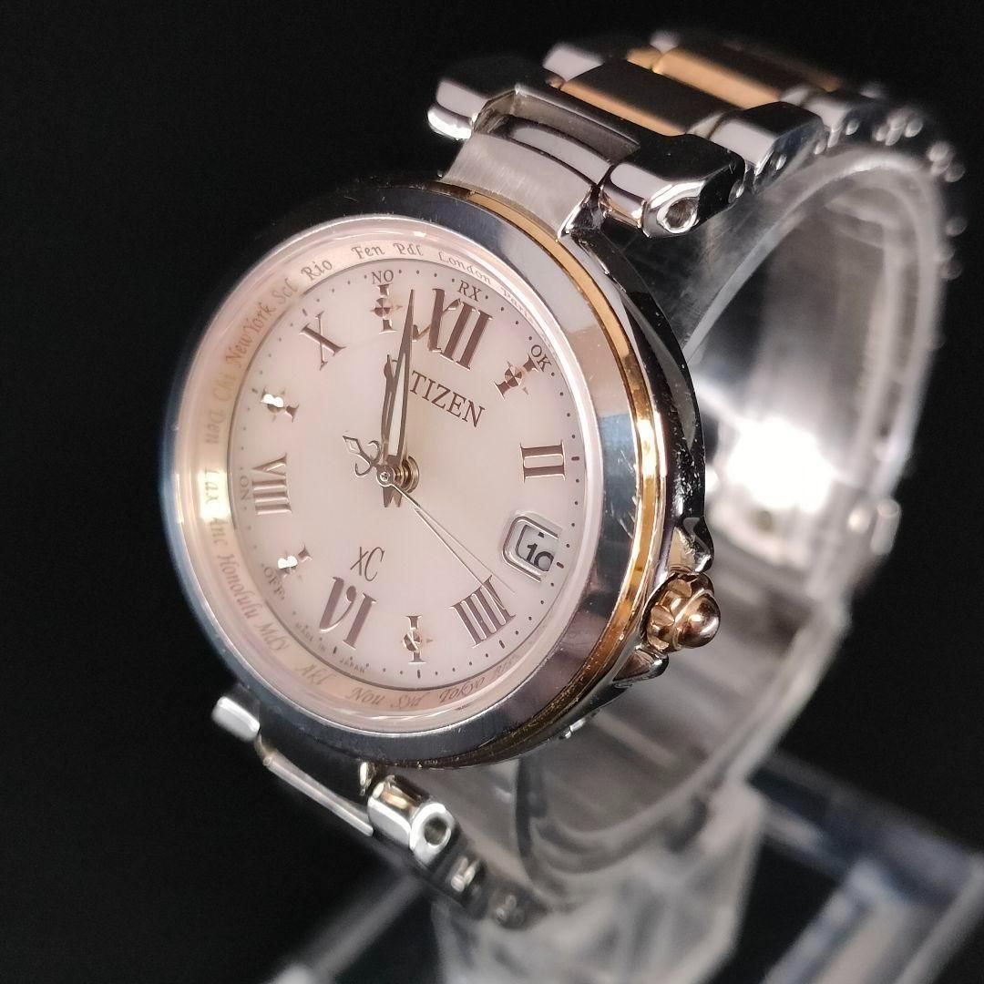 美品　CITIZEN　シチズン　XC　ブラウン　ゴールド　ソーラー　レディース 楽天市場】【お取り寄せ】シチズン クロスシー エコドライブ ソーラー