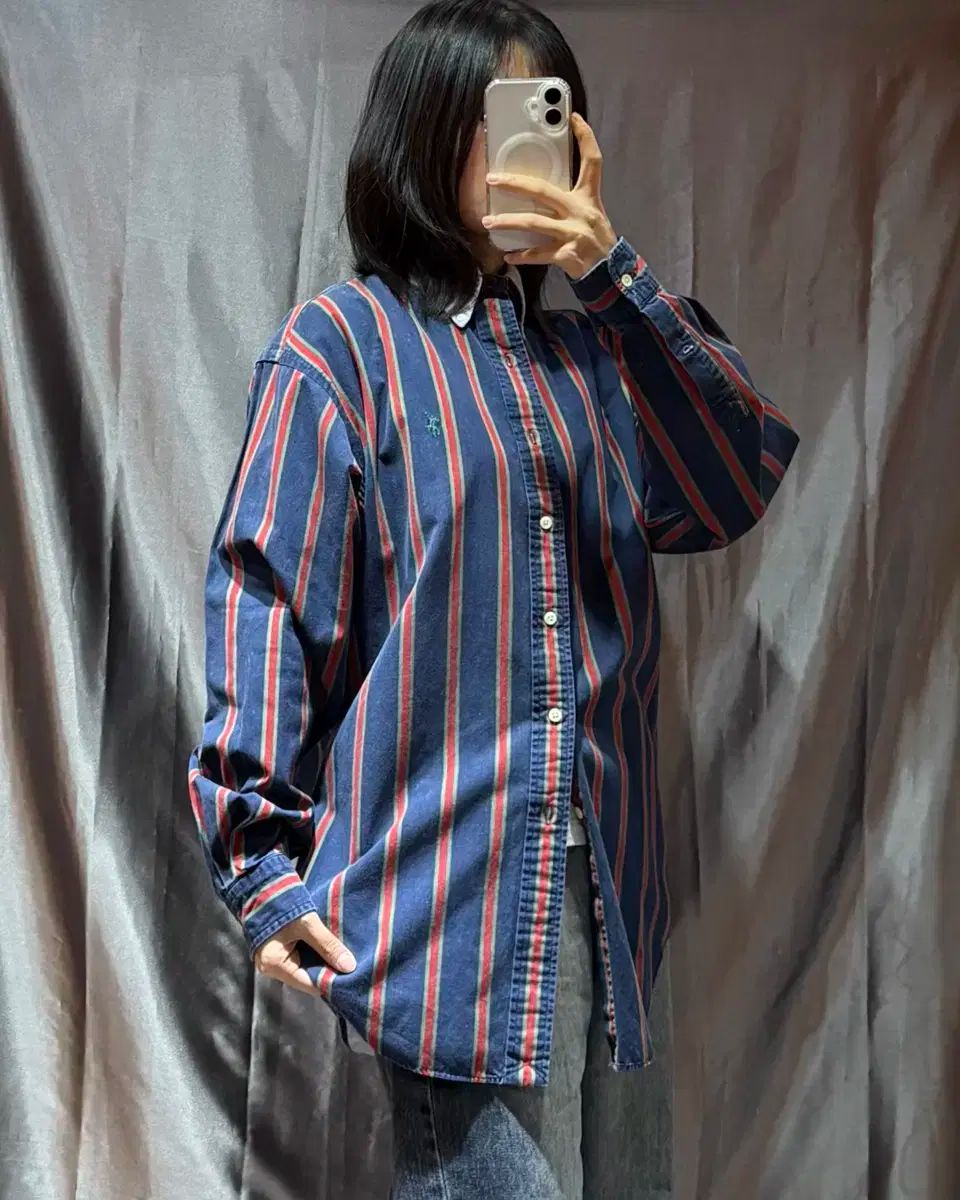 S ポロラルフローレン ウェスタン ストライプ バイ シャツ