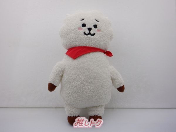 BTS JIN BT21 RJ BIG ぬいぐるみ スタンディングドール アールジェイ