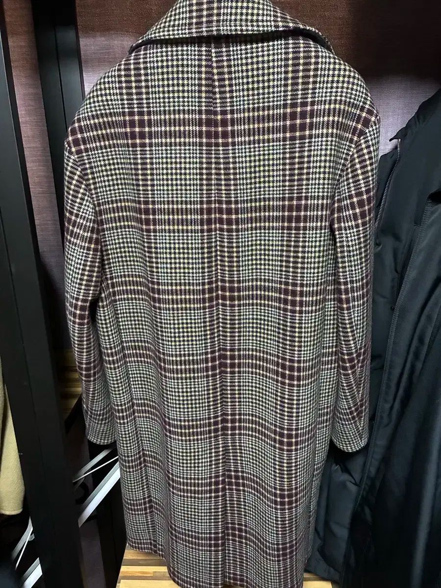 TIME HOMME チェックコート サイズ100 2回 短時間 着用
