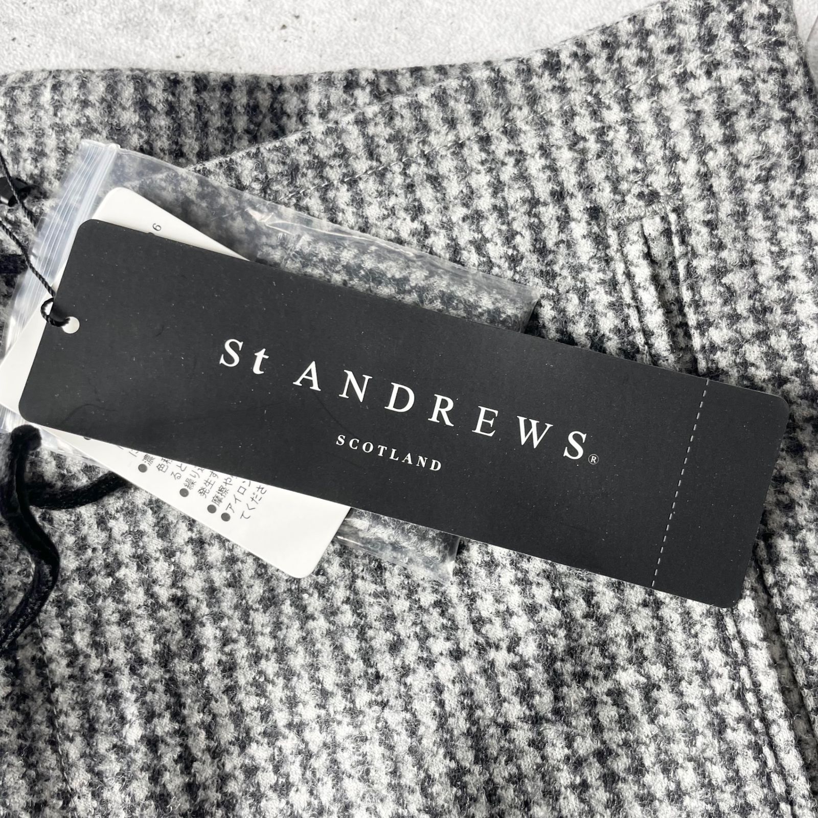 ミニスカート チェック柄