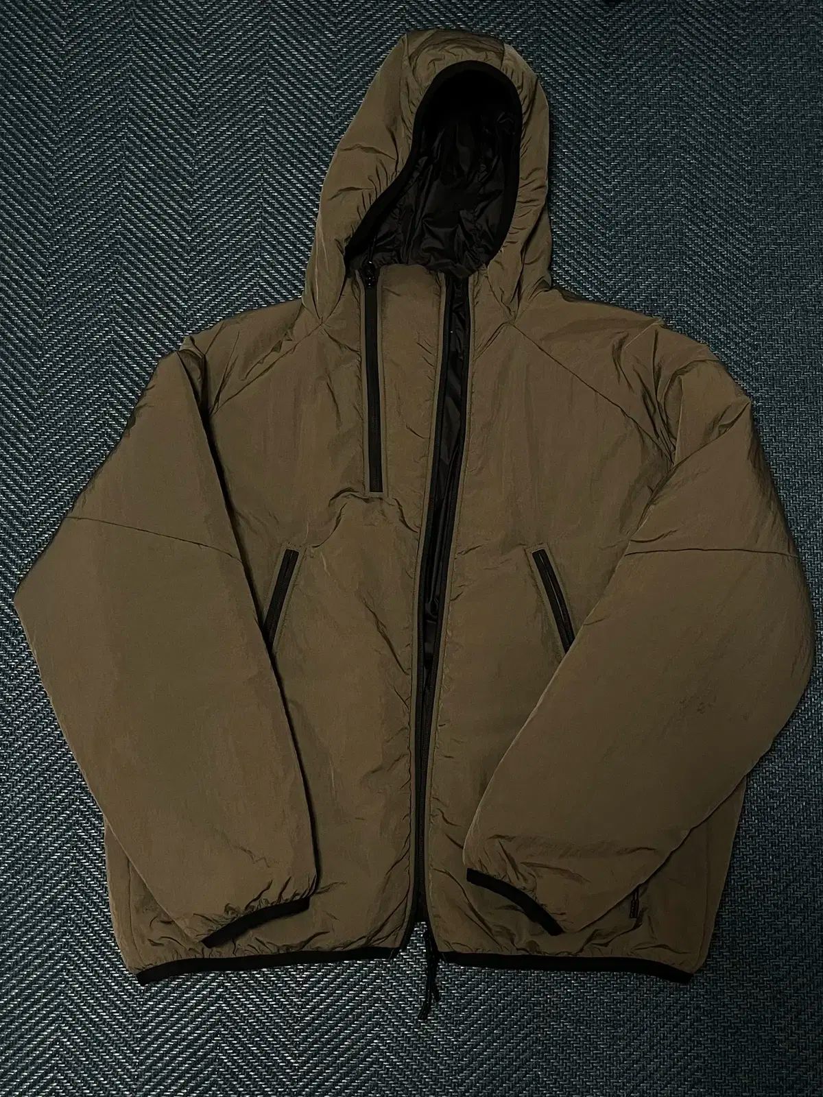 Moif ダブルジップ インシュレーション パーカ 2 M