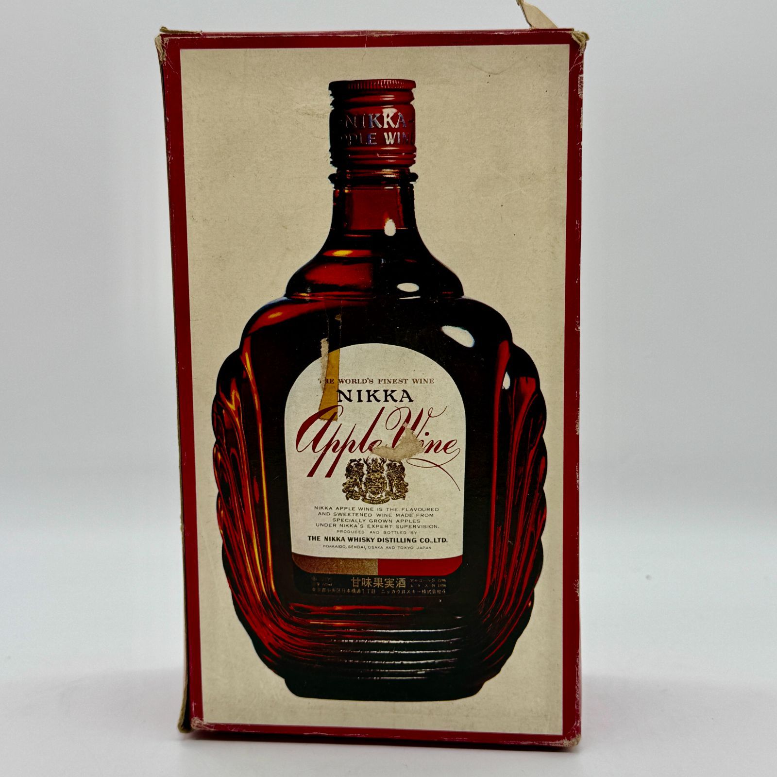 未開栓】ニッカ アップルワイン 720ml 古酒 昭和レトロ - メルカリ