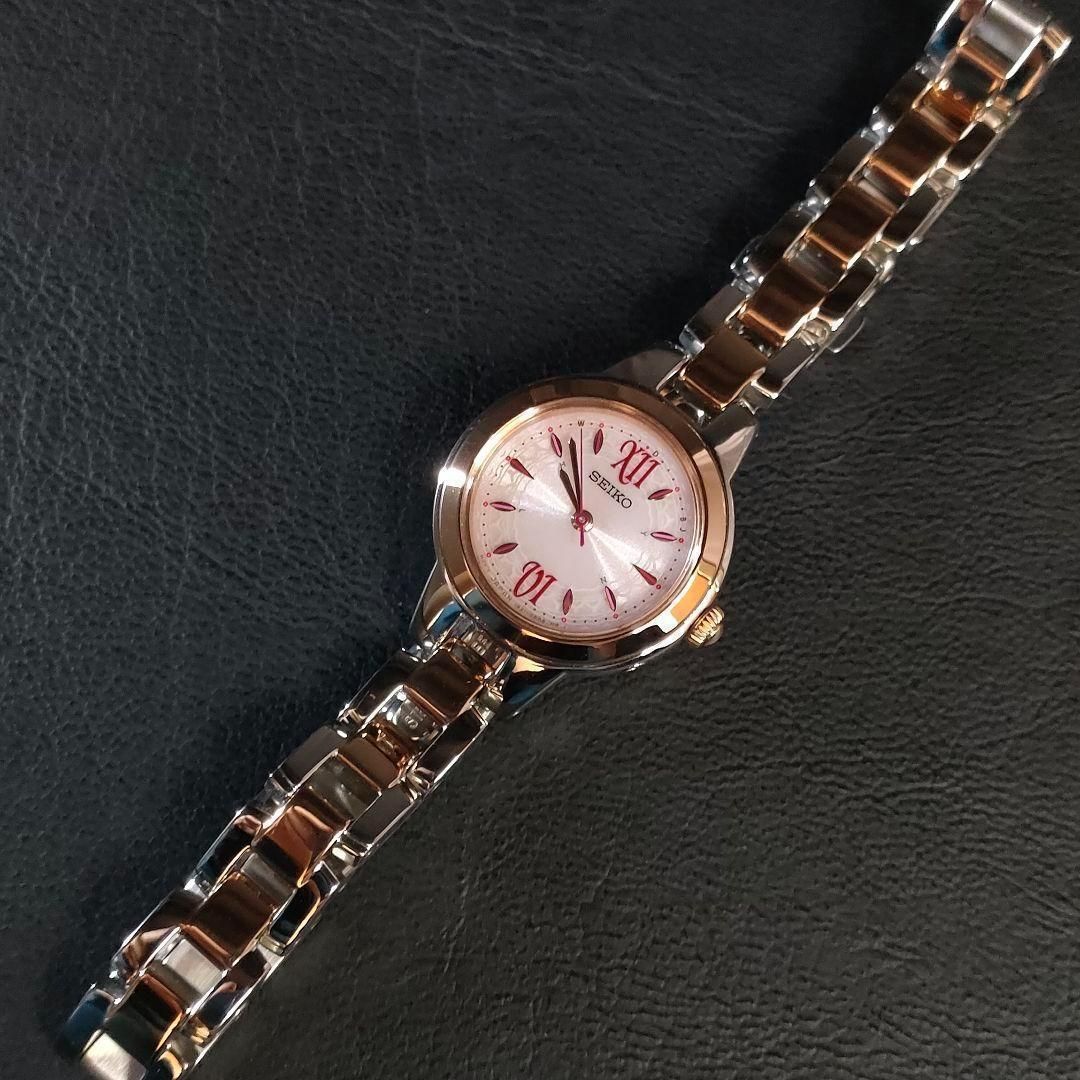 745-2 極美品 SEIKO セイコー セレクション selection ピンク ゴールド
