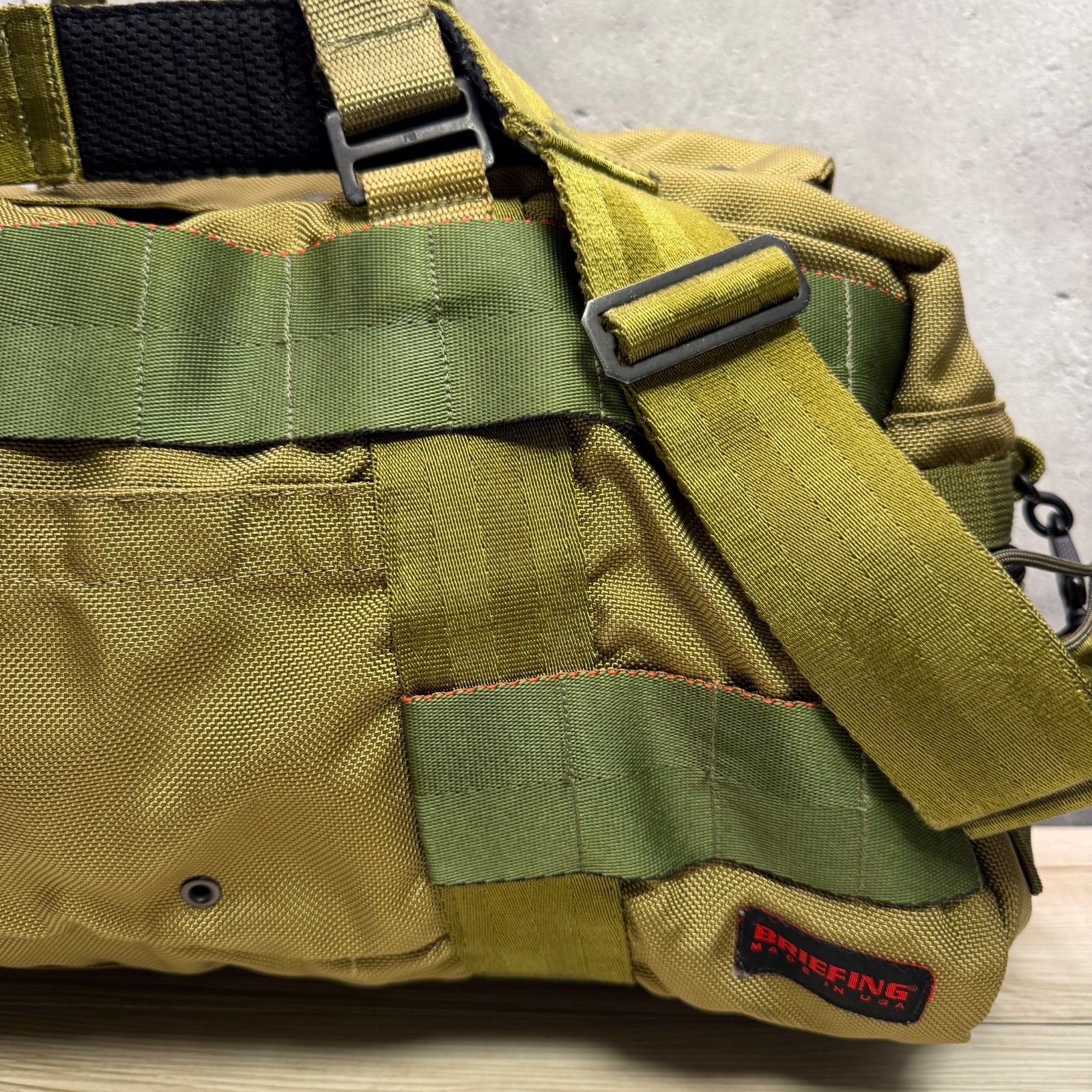 ★美品★希少 BRIEFINGブリーフィング ボストンバッグ　2way 迷彩柄 BRIEFING - ブリーフィング 迷彩柄 ボストンバック 【希少品】の通販