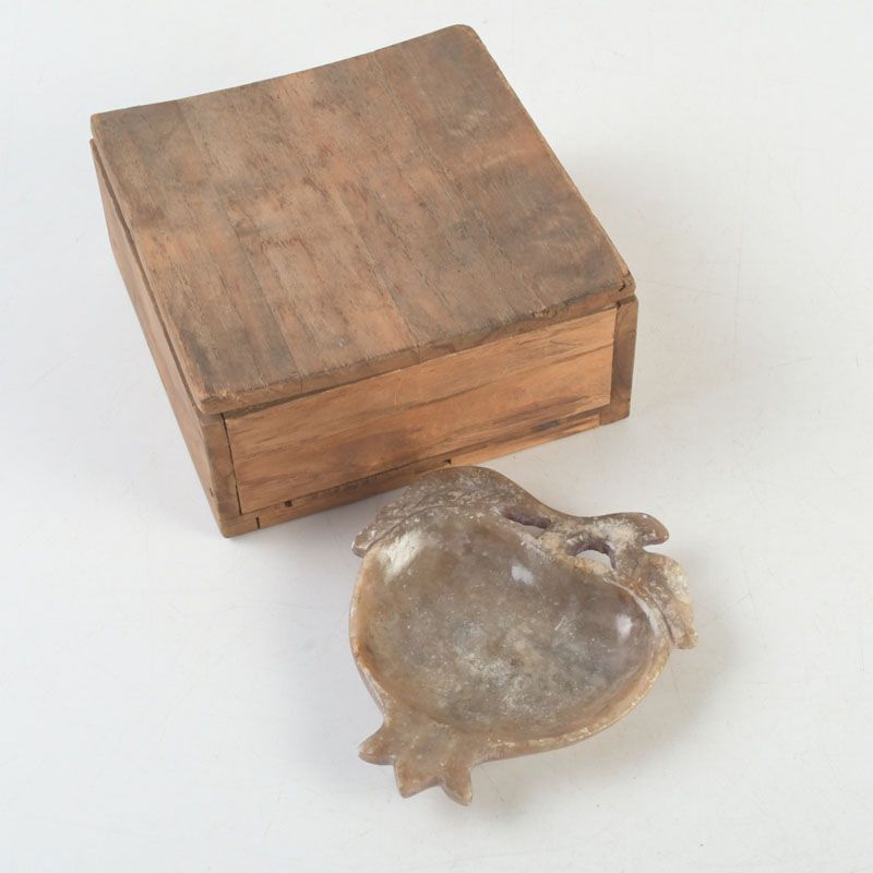 希少 1960's 北欧 チーク 銅金具 ウッド レコード キャビネット 脚付き