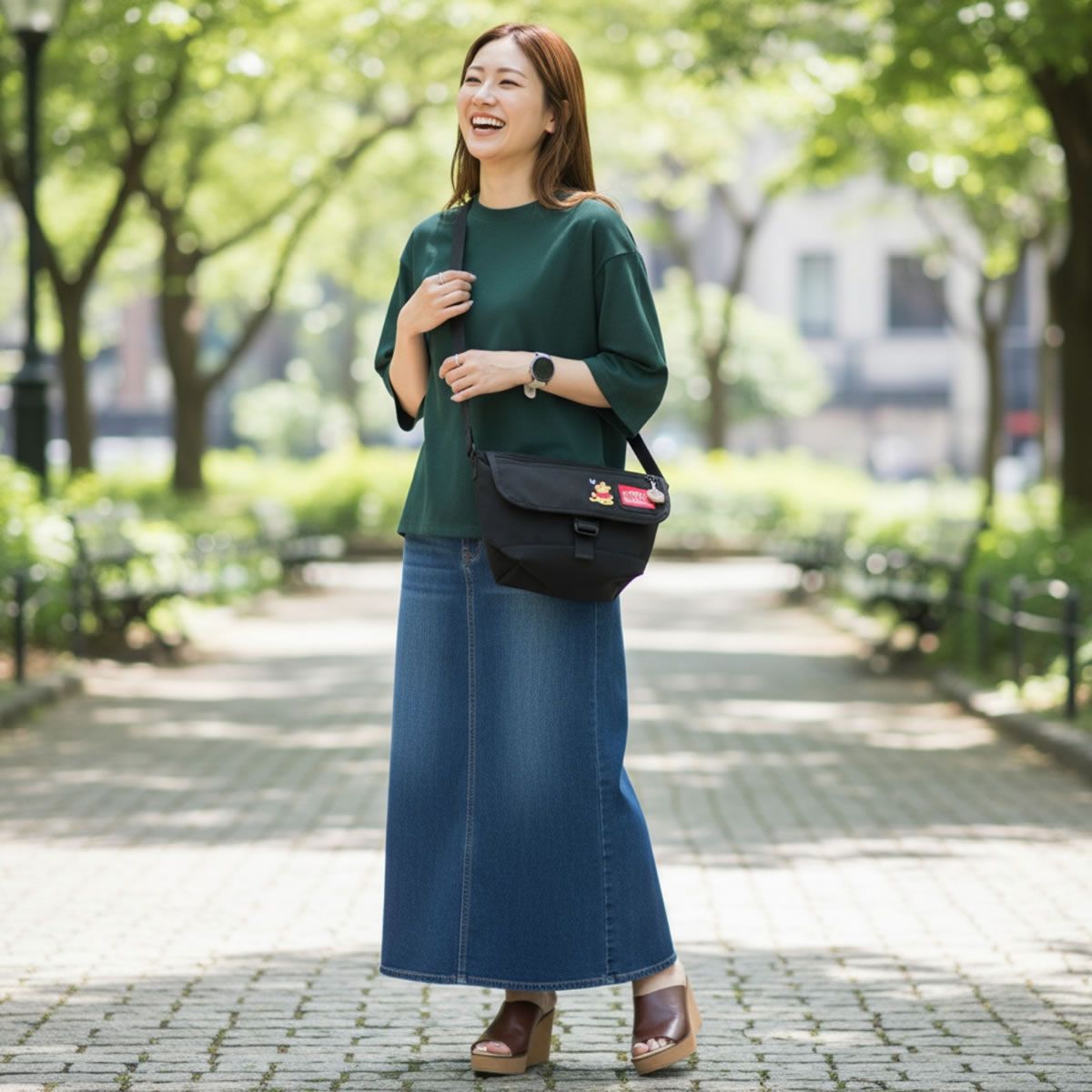 Manhattan Portage ショルダーバッグ マンハッタンポーテージ くまの 