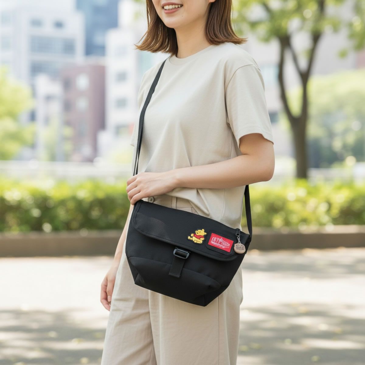Manhattan Portage ショルダーバッグ マンハッタンポーテージ くまの 