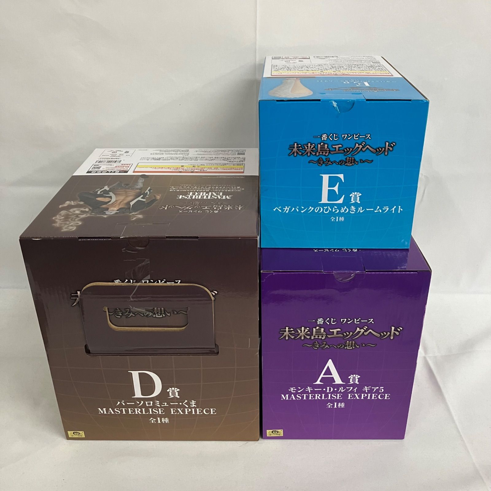 未開封 一番くじ ワンピース 未来島エッグヘッド A・D・E賞 フィギュア