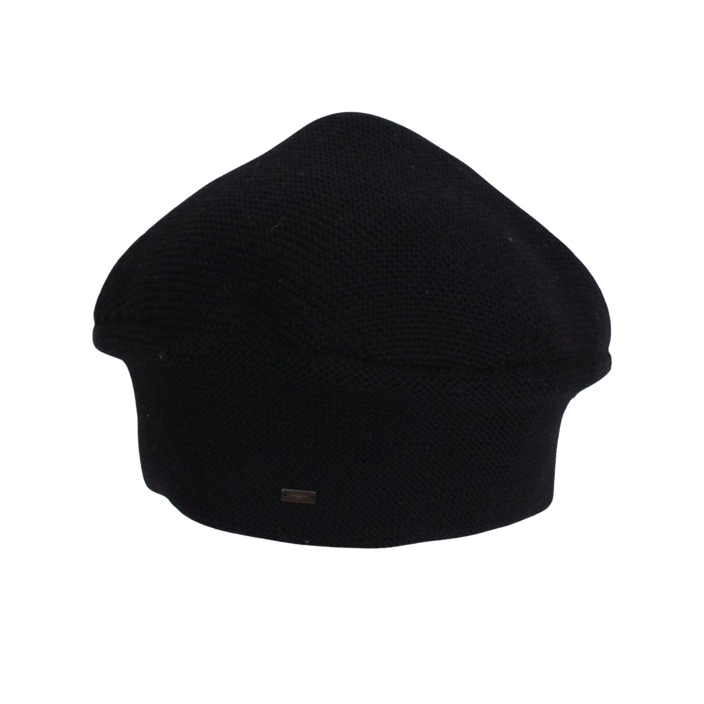 SAINT LAURENT サンローラン ベレー帽 ウール ブラック レディース