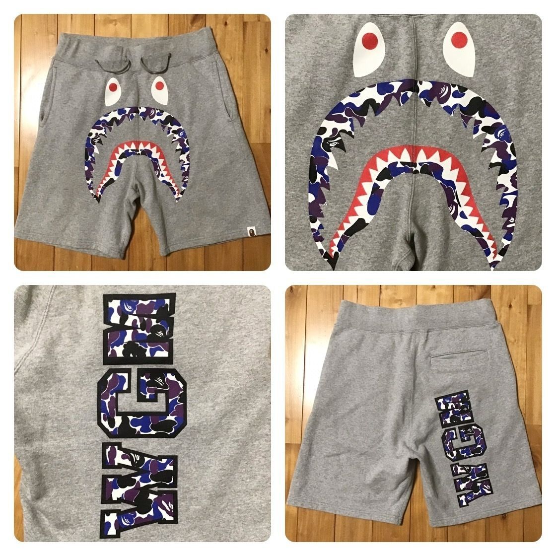 ☆香港限定☆ Hong Kong Store Camo シャーク スウェットハーフパンツ