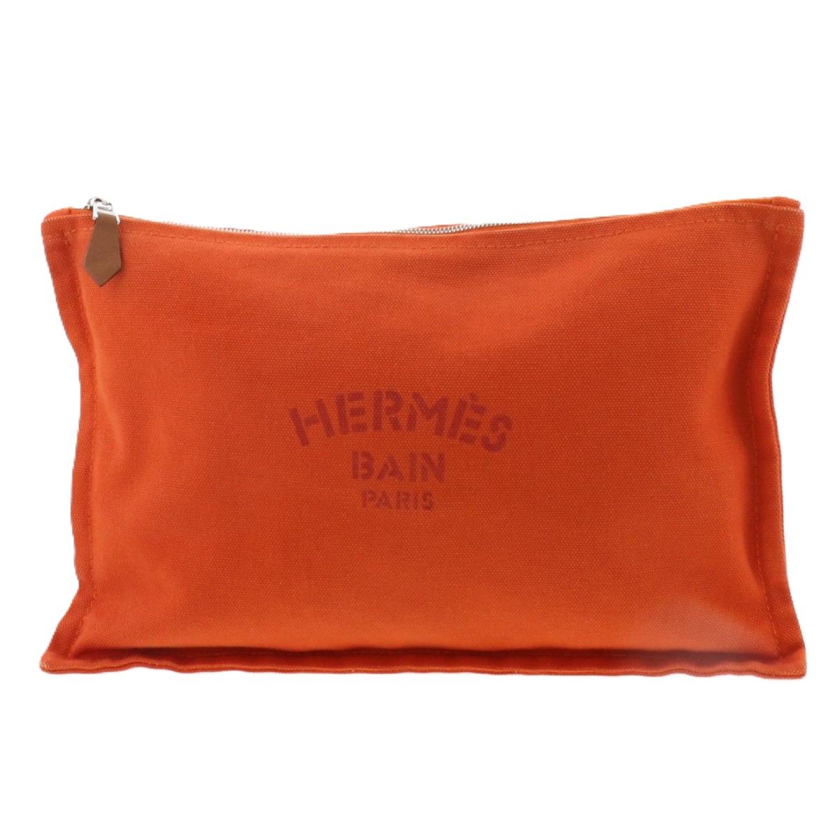 HERMES エルメス レディース フラットポーチ ヨッティング GM ポーチ H102501M レディース キャンバス レザー