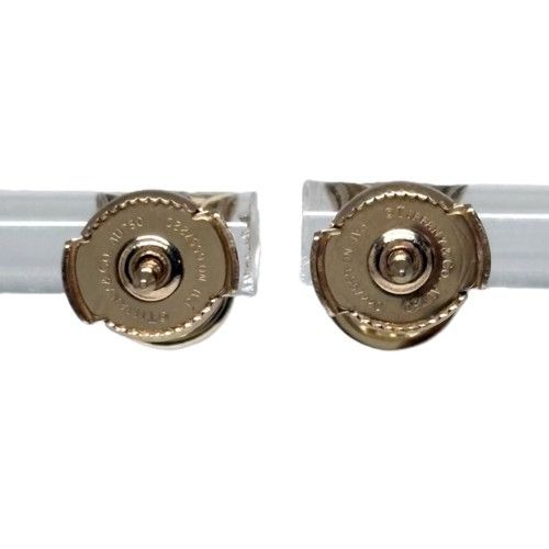 Tiffany-Co. ティファニー サークレット ピアス ミニ 750 PG ダイヤモンド ブランドジュエリー イヤリング スタッド サークル Au K 18 ピンクゴールド 18金 両耳用 80598