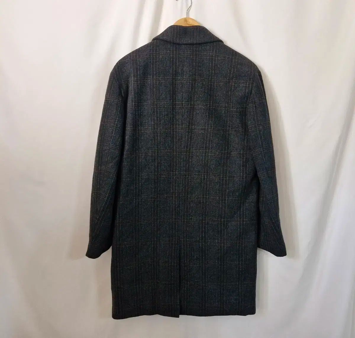 未使用級 マッキントッシュ カシミヤ混 ヘリンボーン STANHOPE L相当