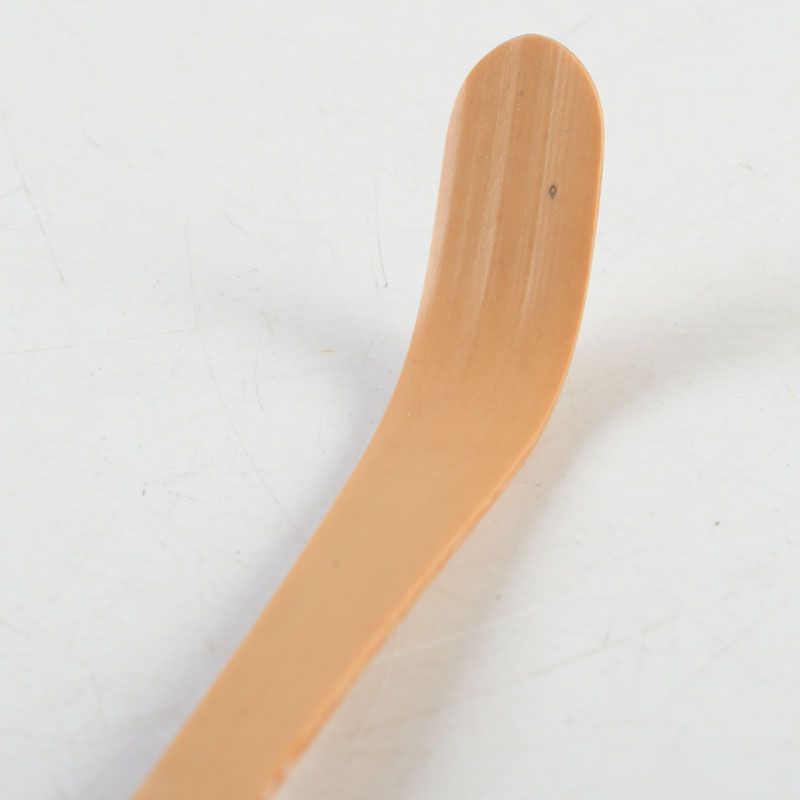 茶道具 宗竹作 白竹茶杓 共箱 前大徳福本積應書付 銘「涼風」 C S242