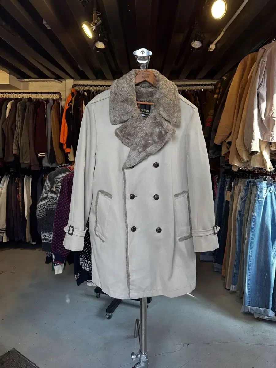 100-105 Anderson-Little ダブル トレンチ コート