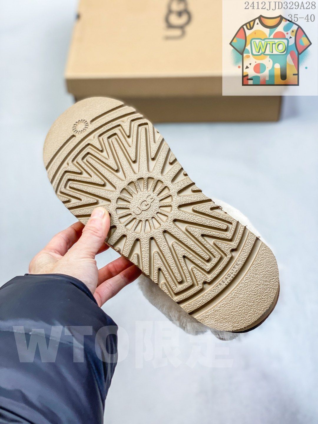 UGG ファッション スノーブーツ-WTO輸入-QDC 61 カジュアル ムートンブーツ 