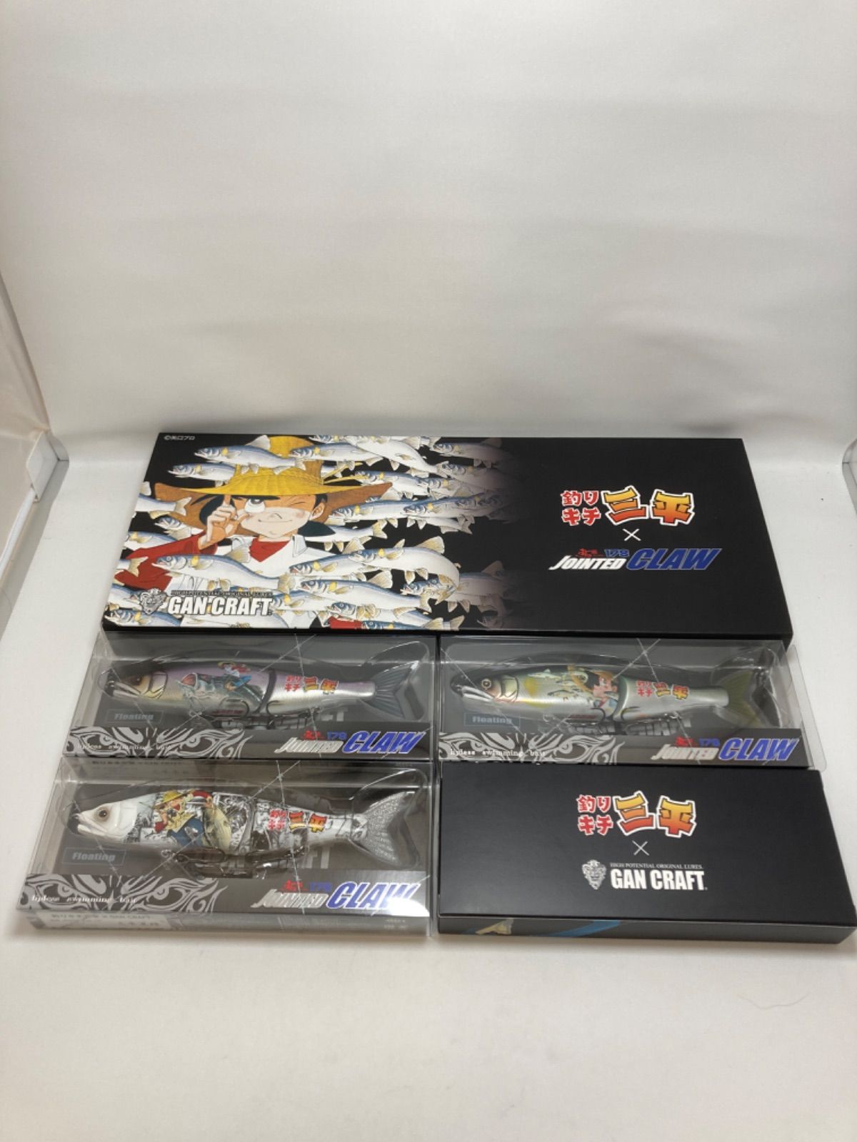 ☆ GANCRAFT 釣りキチ三平 ジョイクロ178 3色Bセット ルアー - メルカリ