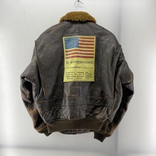 AVIREX 90s G-1 フライトジャケット ブラウン size S アヴィレックス 24