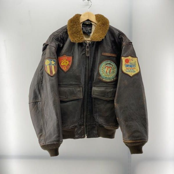 AVIREX 90s G-1 フライトジャケット ブラウン size S アヴィレックス 24