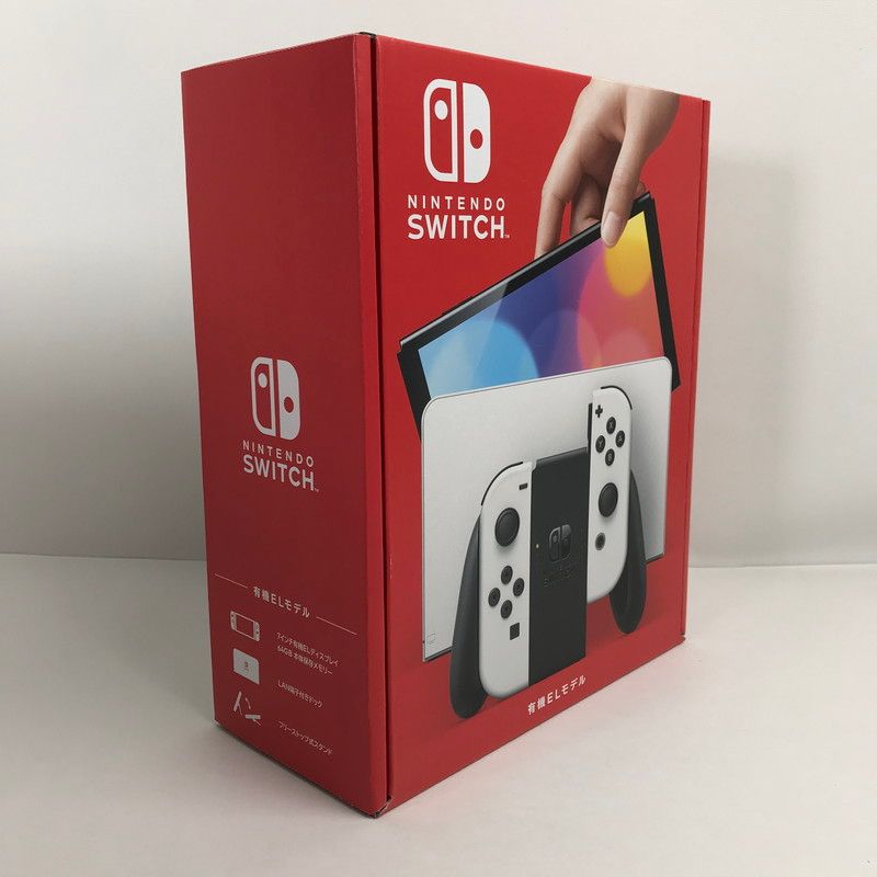 Nintendo Switch ニンテンドー スイッチ 本体 有機ELモデル Joy-Con L R ホワイト 034-251111-mh-01-fuz