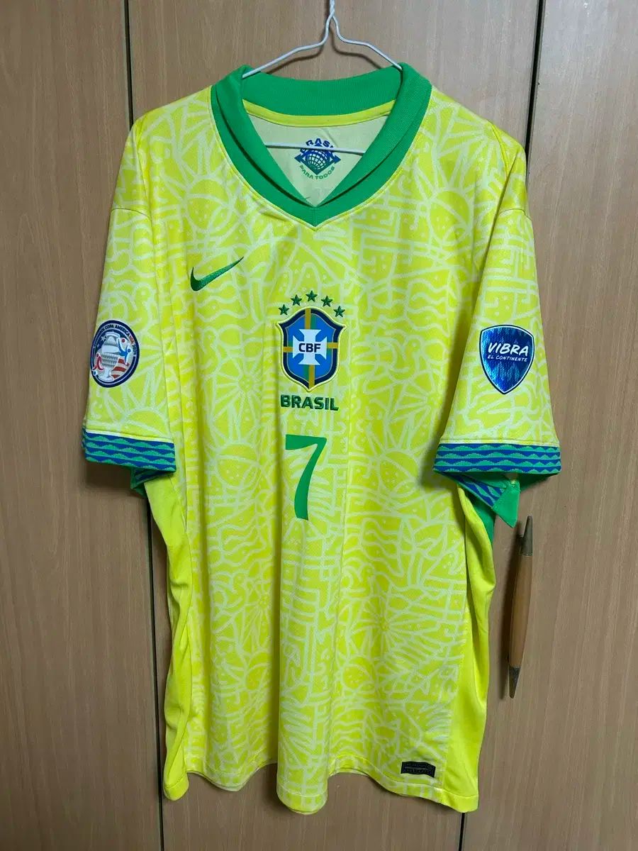 2025 ブラジル ホーム 半袖シャツ ビニシウス ジュニオール