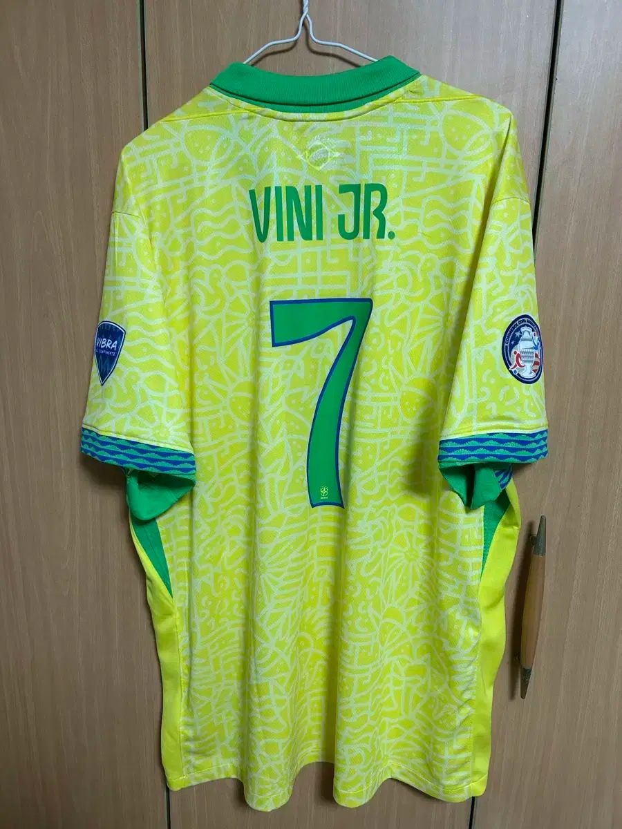 2025 ブラジル ホーム 半袖シャツ ビニシウス ジュニオール