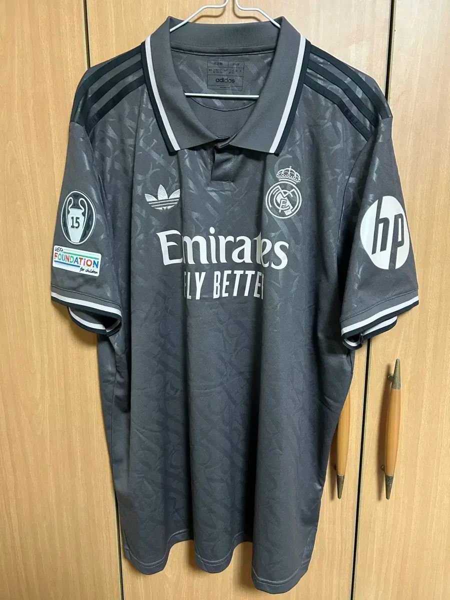 24-25 ル マドリード 3rd UCL 半袖シャツ キリアン エムバペ