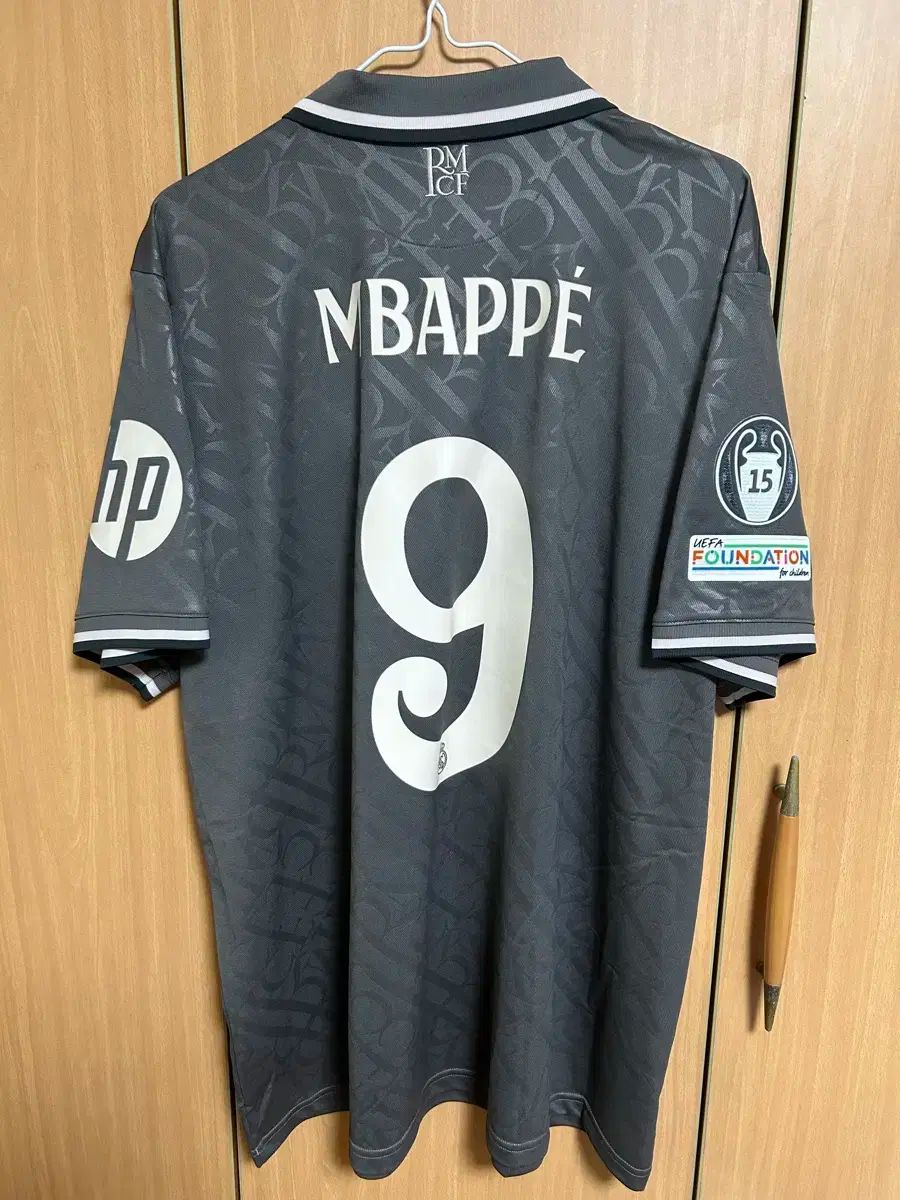 24-25 ル マドリード 3 rd UCL 半袖シャツ キリアン エムバペ