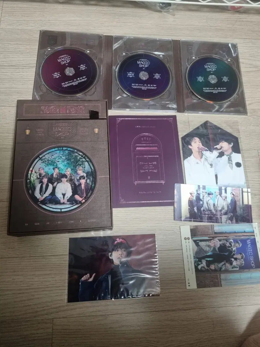 バンタン 日本 Magic Shop Blu ray ヴィ プリント写真 含む フルセット bts