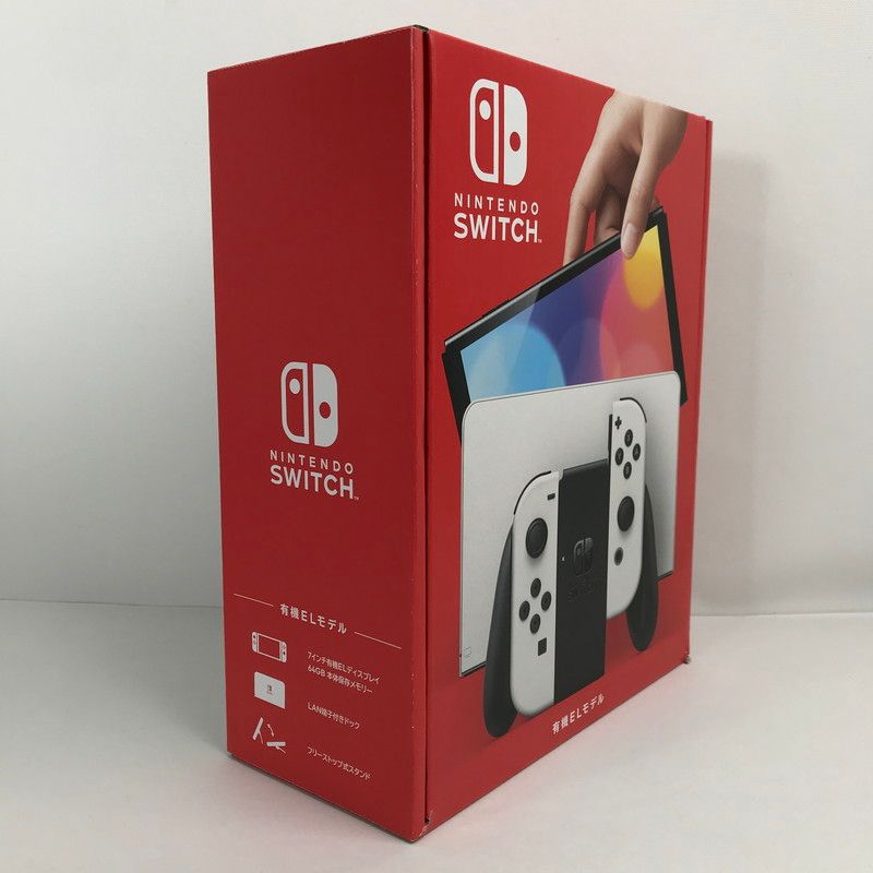 Nintendo Switch ニンテンドー スイッチ 本体 有機ELモデル Joy-Con L R ホワイト 034-251111-mh-04-fuz