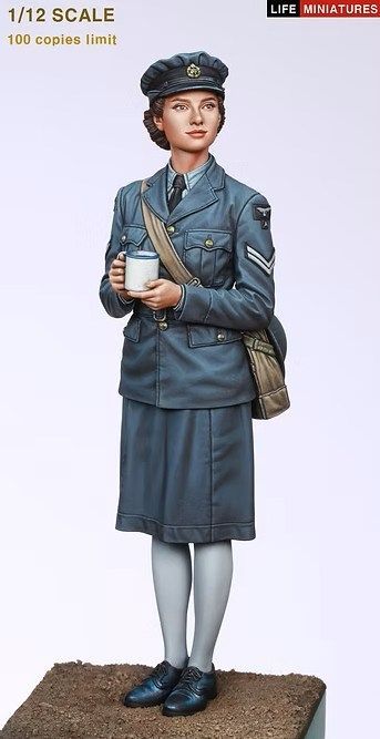 ライフミニチュア LM-12003 1 12 WAAF イギリス婦人補助空軍 アシスタントセクションリーダー 1940-1941年
