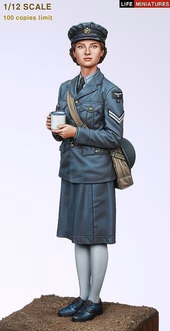 ライフミニチュア LM 12003 1 12 WAAF イギリス婦人補助空軍 アシスタントセクションリーダー 1940 1941年
