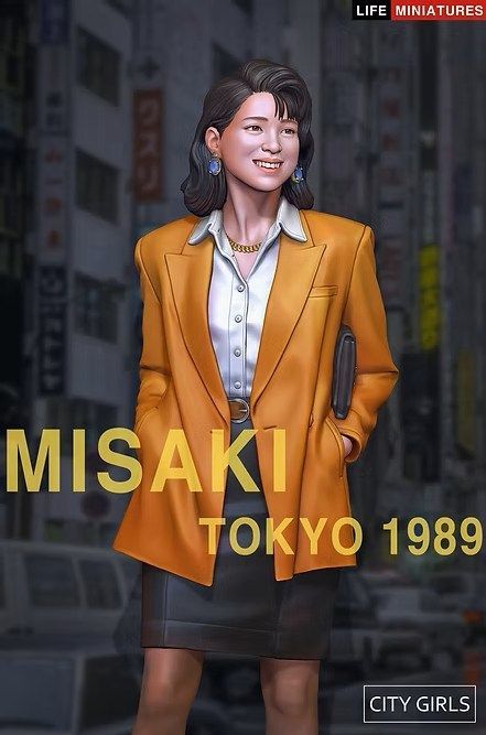ライフミニチュア LM CG 12001 1 12 シティガールズ No 美咲 東京 1989
