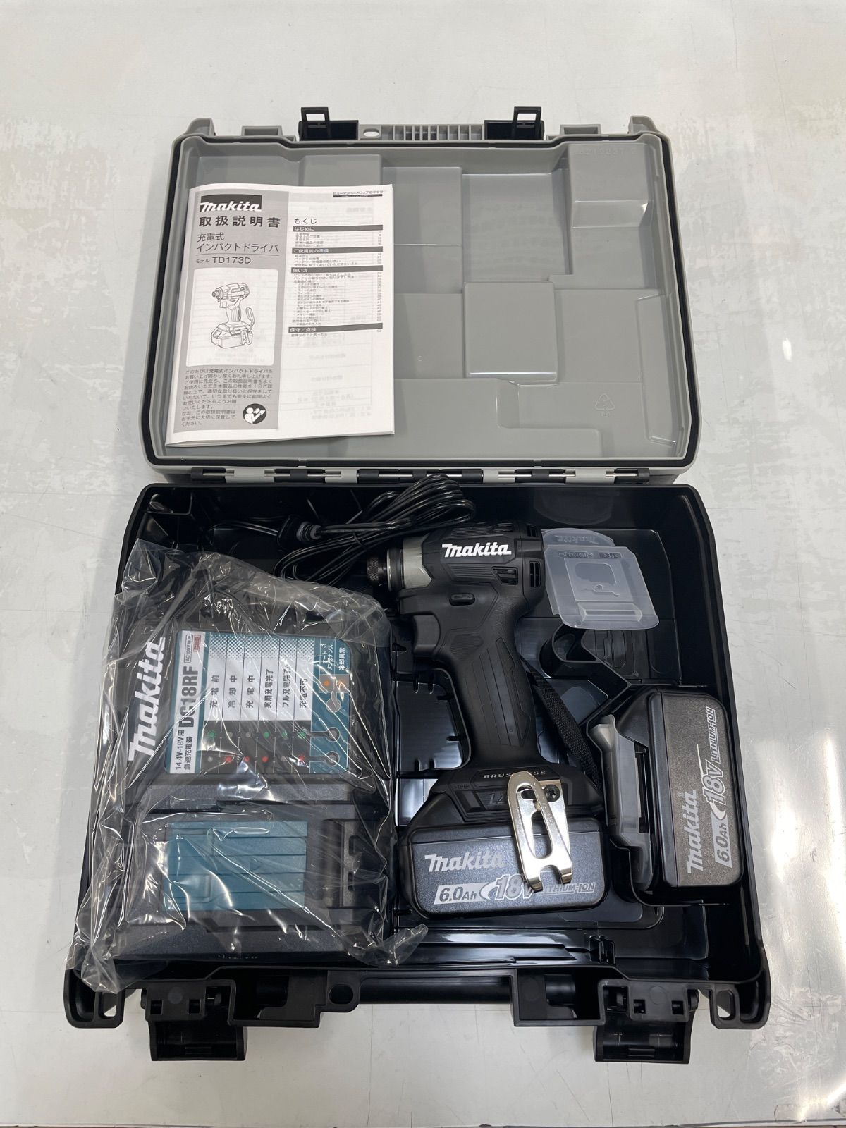 Makita マキタ 18V インパクトドライバー TD173DRGXB ブラック