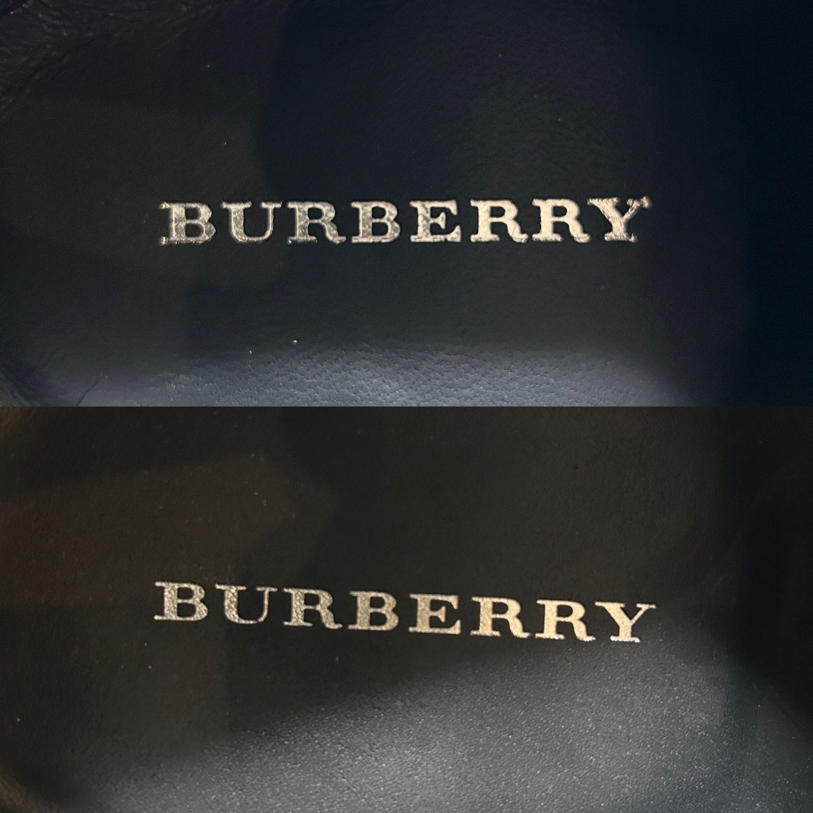 BURBERRYバーバリーローファー スリッポンシューズ