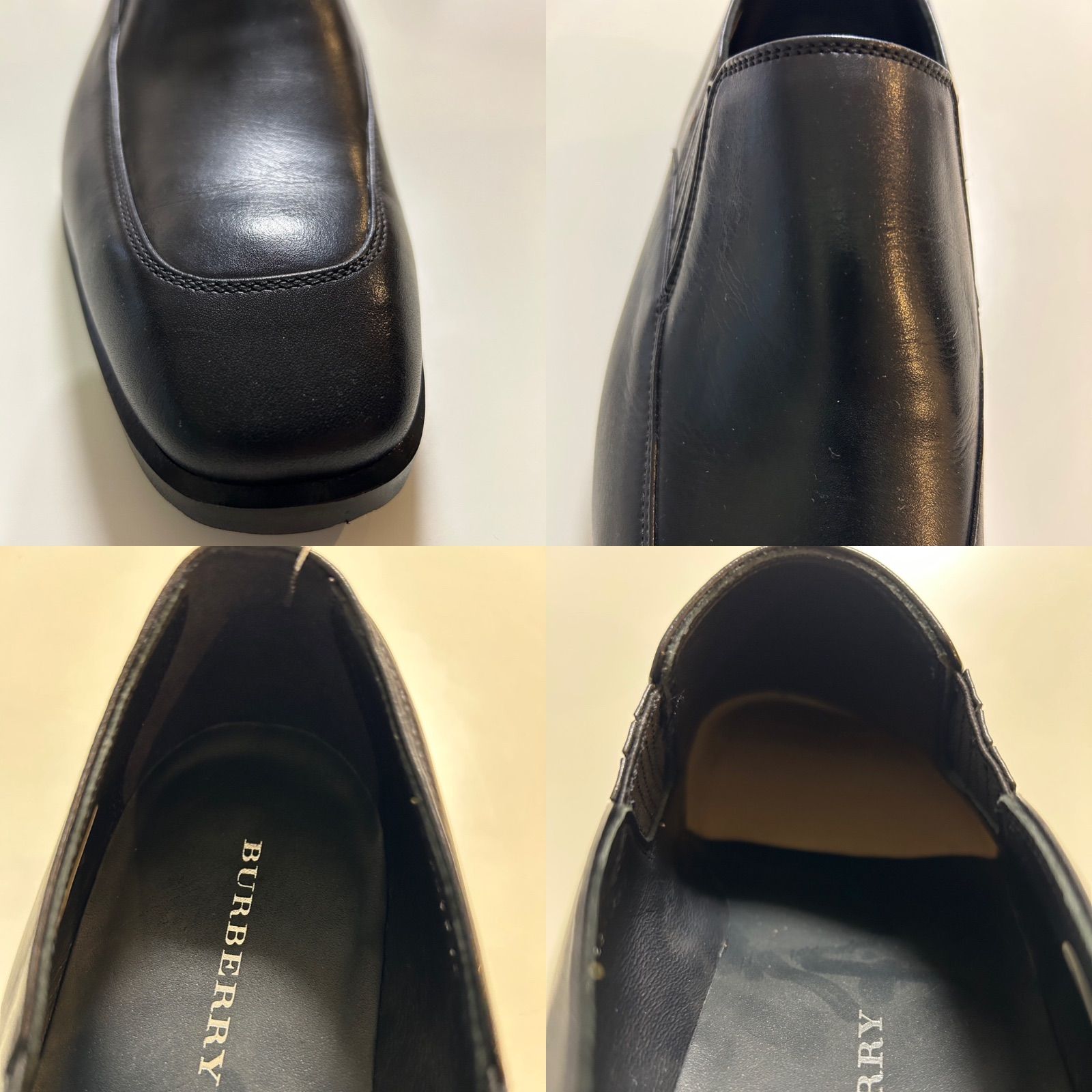 BURBERRYバーバリーローファー スリッポンシューズ ビジネスシューズ