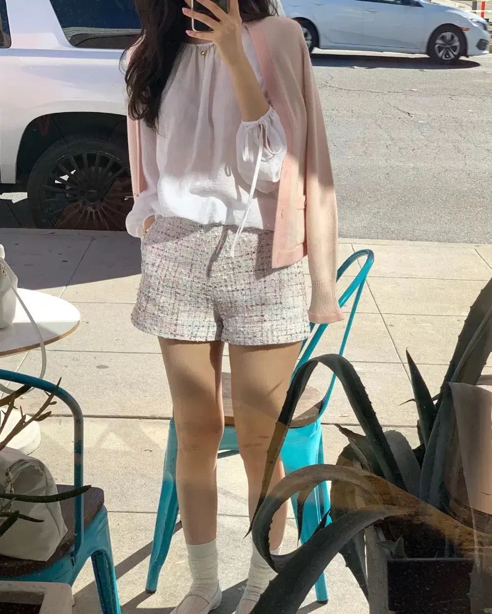 Le Plein ニューカシミアニットパンツ フレンチブラウス