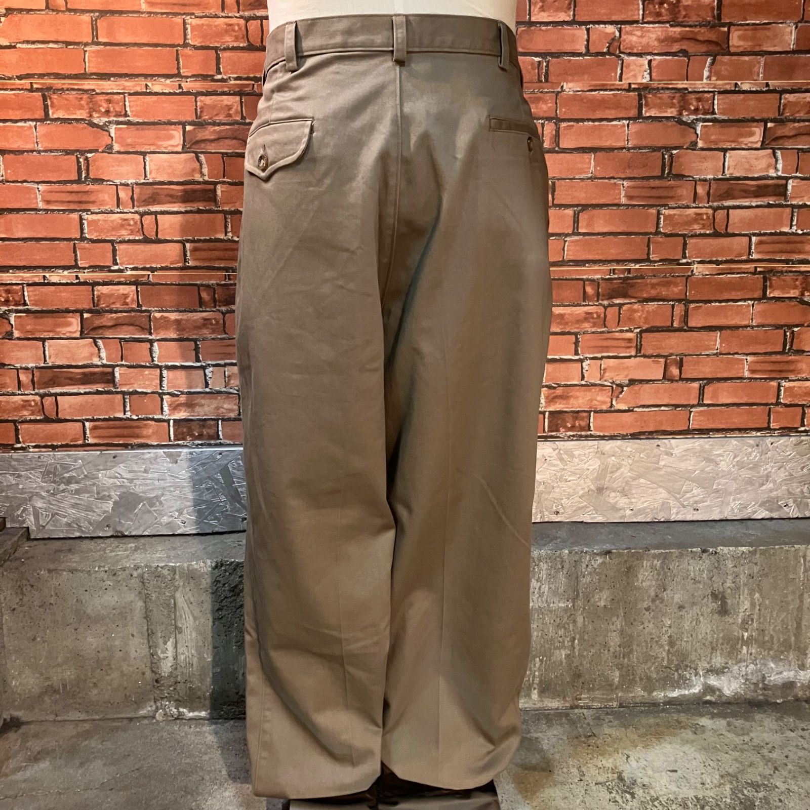 USA古着 Hunt Club チノパン ワイド バギー シティボーイ スケーター