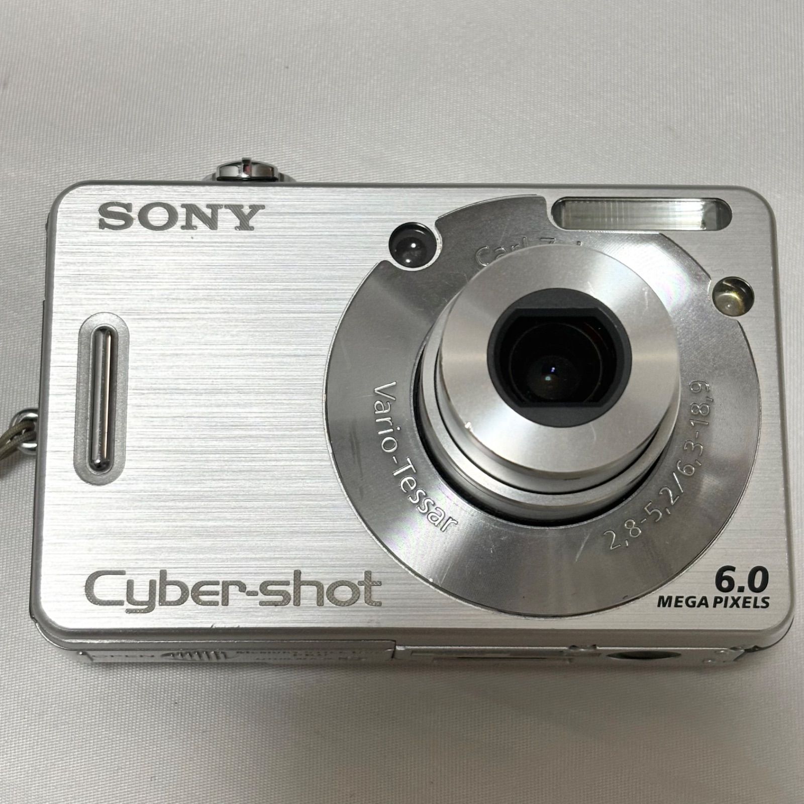 送料無料】SONY/ソニー/Cyber shot/サイバーショット/DSC-W50/シルバー