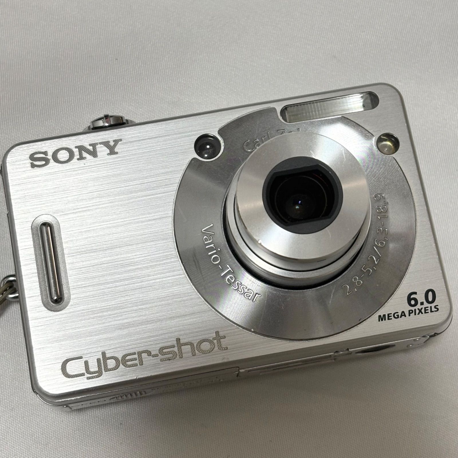 【動作確認済】SONY Cyber-shot DSC-W50 デジカメ シルバー 送料無料】SONY/ソニー/Cyber shot/サイバーショット/DSC-W50/シルバー