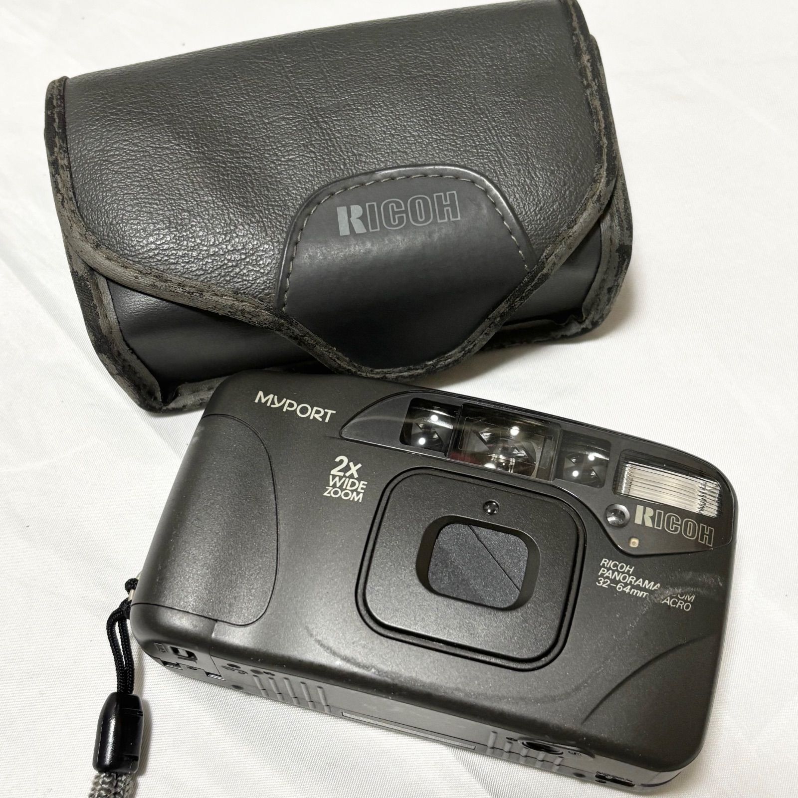 Ricoh フィルムカメラ ケース付き 商品の説明Ricohロゴ入り専用ケ…